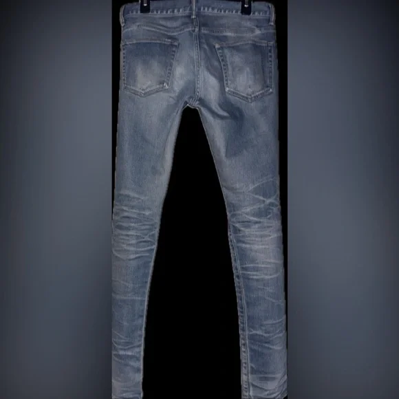 NWOT rare John Elliott 30x33.5” Japanese made selvedge denim jeans in cast 2 fit - Picture 14 of 16